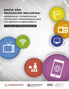 Portada: Hacia una educación inclusiva. Experiencias y estrategias de virtualidad y semipresencialidad con equidad en Iberoamérica