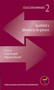 Portada: Igualdad y diferencia de género