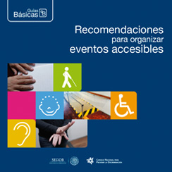 Portada: Recomendaciones para organizar eventos accesibles