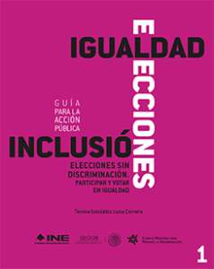 Portada: Guía para la acción pública: Elecciones sin discriminación 1. Participar y votar en igualdad