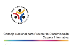 Portada: Carpeta informativa: presentación del sitio web accesible del Conapred: www.conapred.org.mx. Un espacio abierto para la inclusión