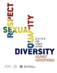 Portada: Guía para la acción pública: Contra la homofobia (versión en inglés)